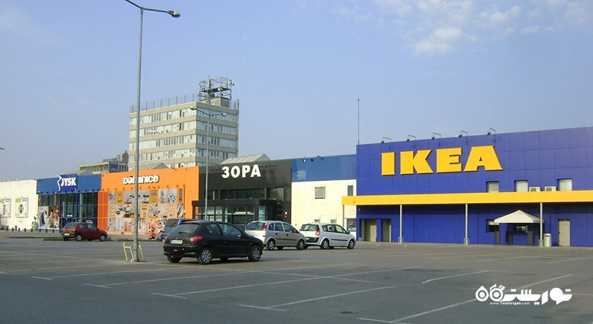 مرکز خرید پارک خرده فروشی وارنا شهر بلغارستان کشور وارنا