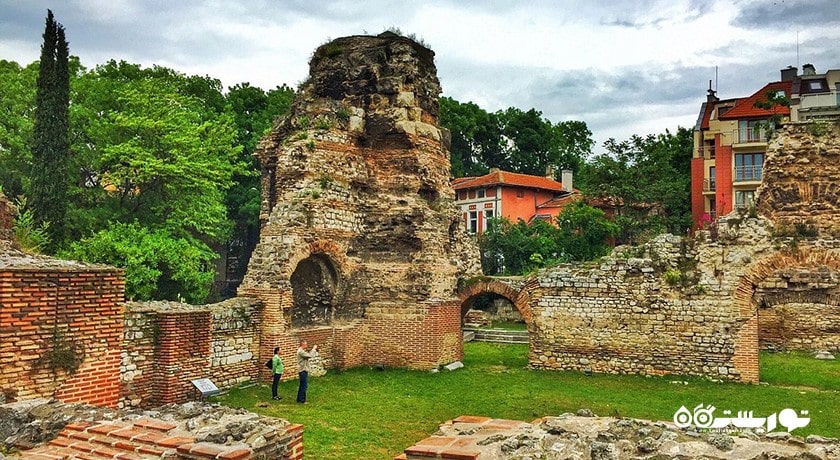  حمام های رومی وارنا شهر بلغارستان کشور وارنا