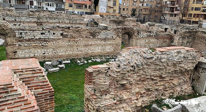  حمام های رومی وارنا شهر بلغارستان کشور وارنا