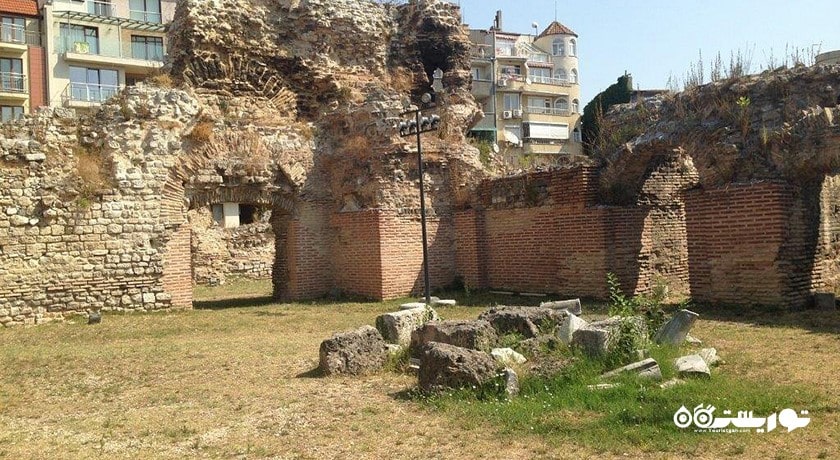  حمام های رومی وارنا شهر بلغارستان کشور وارنا