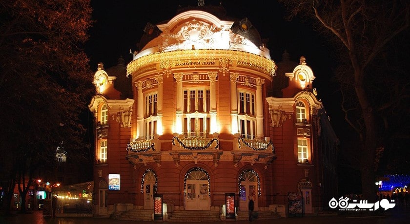  تئاتر استویان باچواروف شهر بلغارستان کشور وارنا