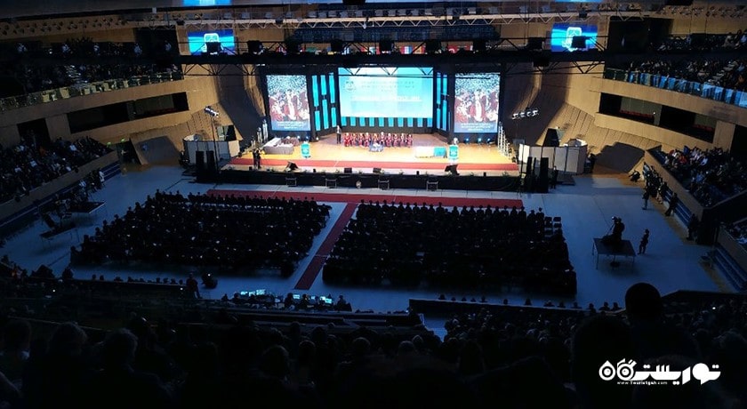  کاخ فرهنگ و ورزش شهر بلغارستان کشور وارنا