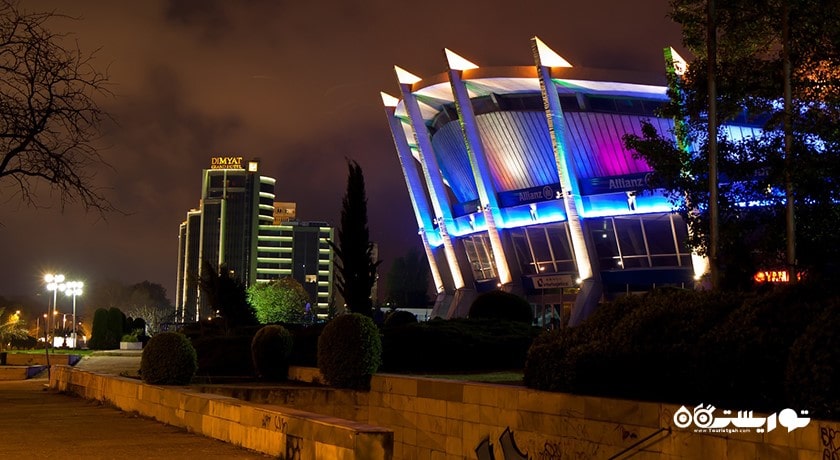  کاخ فرهنگ و ورزش شهر بلغارستان کشور وارنا