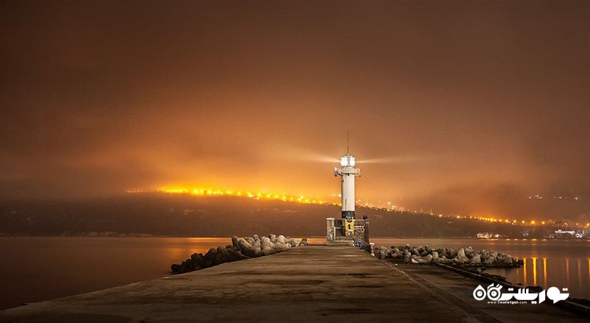  فانوس دریایی وارنا شهر بلغارستان کشور وارنا