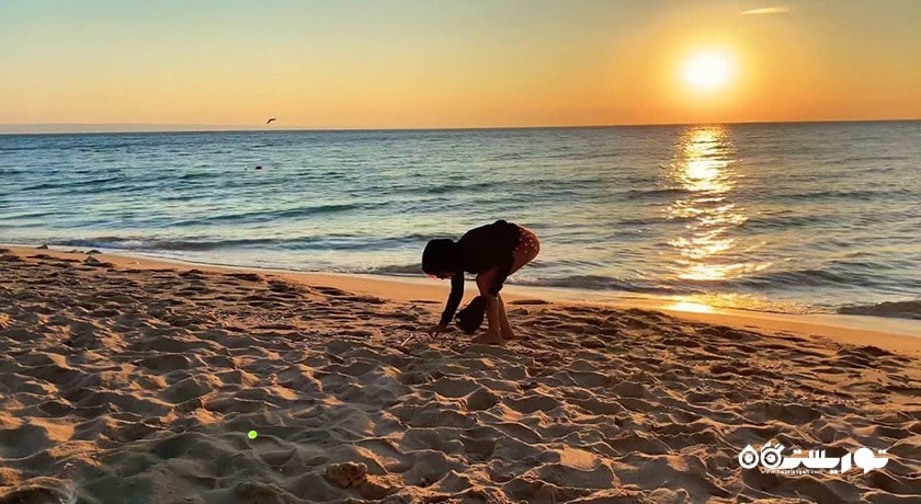 سرگرمی سفر دریایی غروب آفتاب شهر بلغارستان کشور وارنا