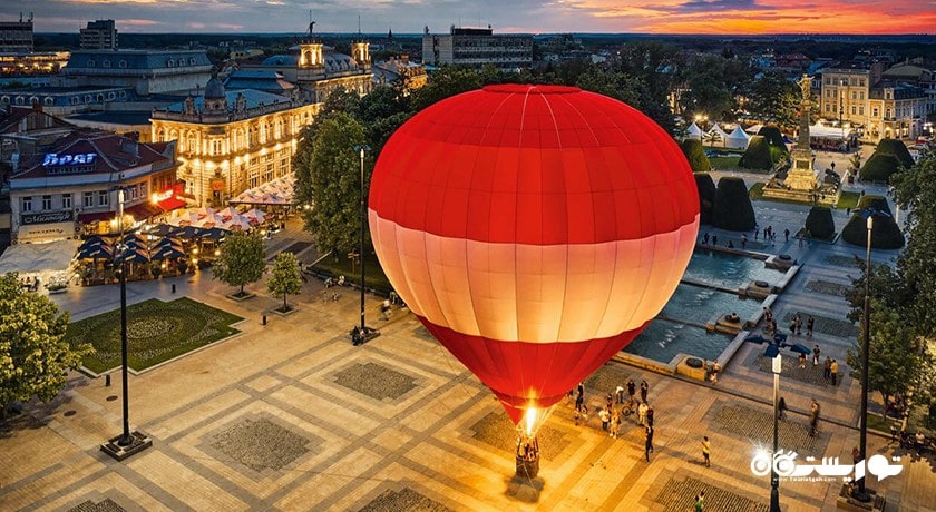 سرگرمی پرش بانجی و سواری با بالون هوای گرم  شهر بلغارستان کشور وارنا