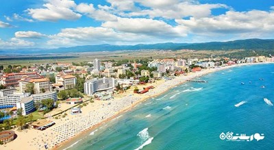 سرگرمی ساحل آفتابی شهر بلغارستان کشور وارنا