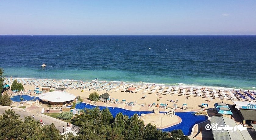 سرگرمی ساحل مرکزی گلدن سندز شهر بلغارستان کشور وارنا