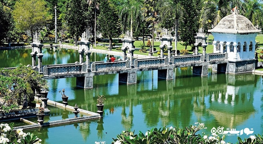  کاخ آبی تامان اوجونگ شهر اندونزی کشور بالی