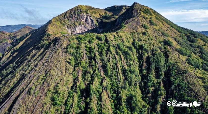  آتشفشان کینتامانی شهر اندونزی کشور بالی