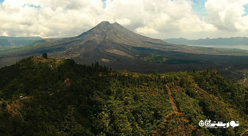  آتشفشان کینتامانی شهر اندونزی کشور بالی