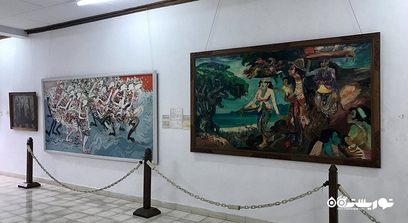  موزه هنر نکا شهر اندونزی کشور بالی