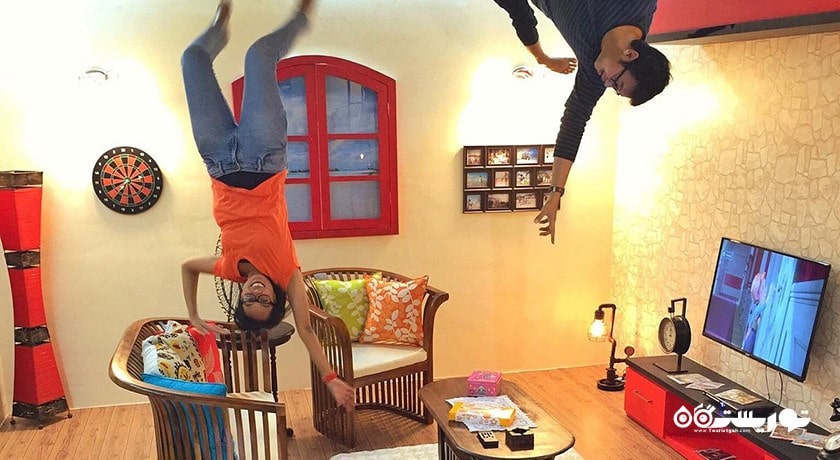  موزه دنیای وارونه بالی شهر اندونزی کشور بالی