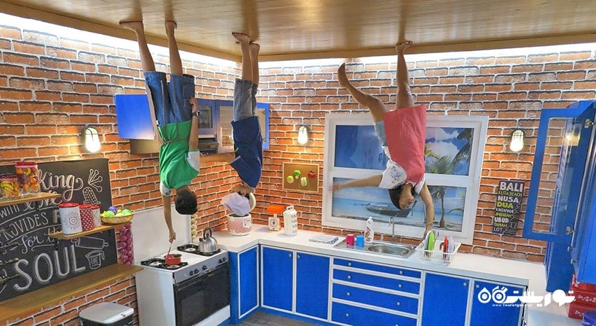  موزه دنیای وارونه بالی شهر اندونزی کشور بالی