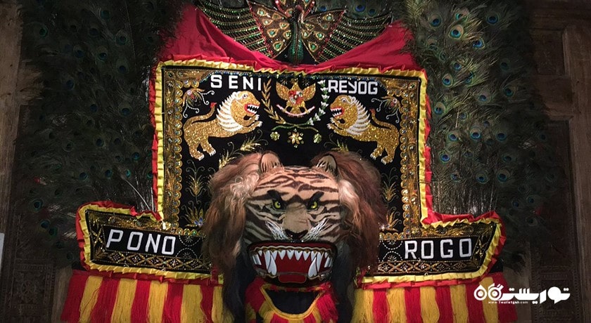  خانه ماسک و عروسک های ستیا دارما شهر اندونزی کشور بالی