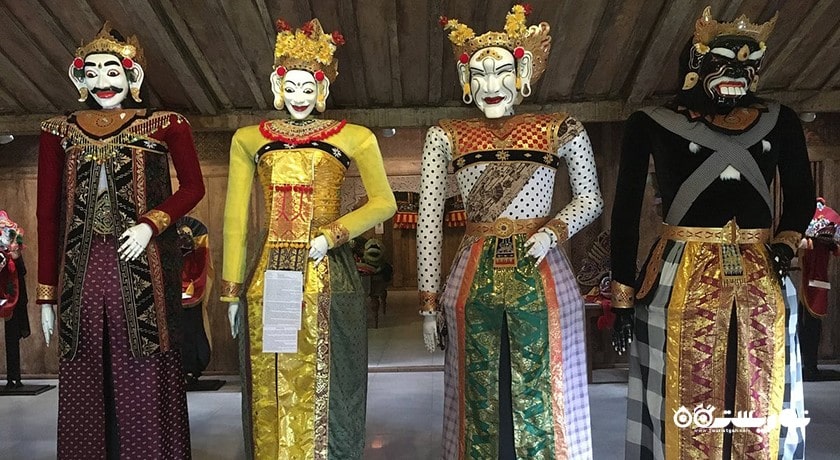  خانه ماسک و عروسک های ستیا دارما شهر اندونزی کشور بالی