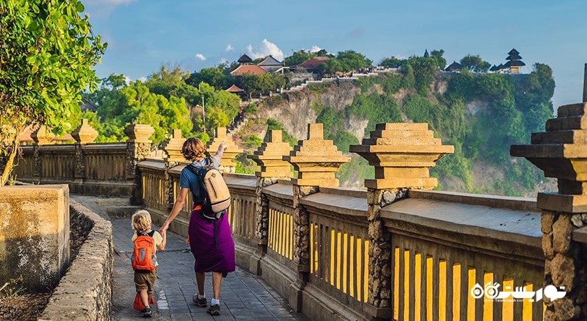  معبد اولوواتو شهر اندونزی کشور بالی