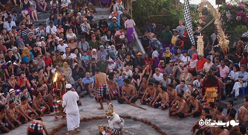  معبد اولوواتو شهر اندونزی کشور بالی