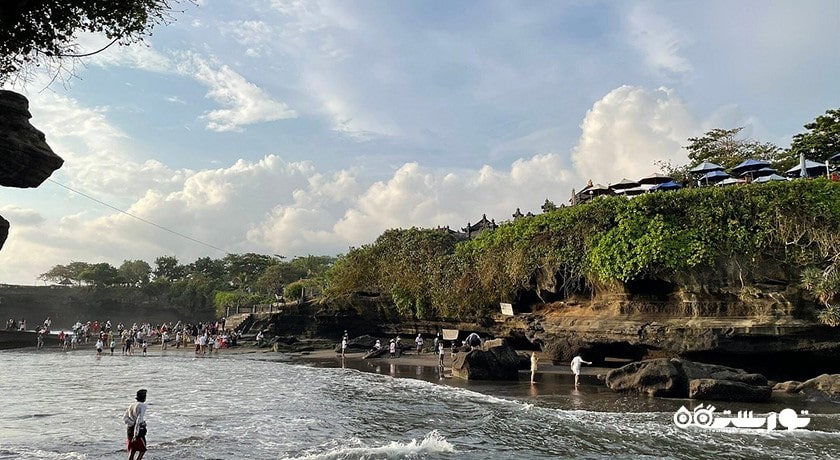  معبد تانا لوت شهر اندونزی کشور بالی