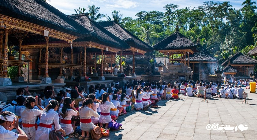  معبد تیرتا امپول شهر اندونزی کشور بالی