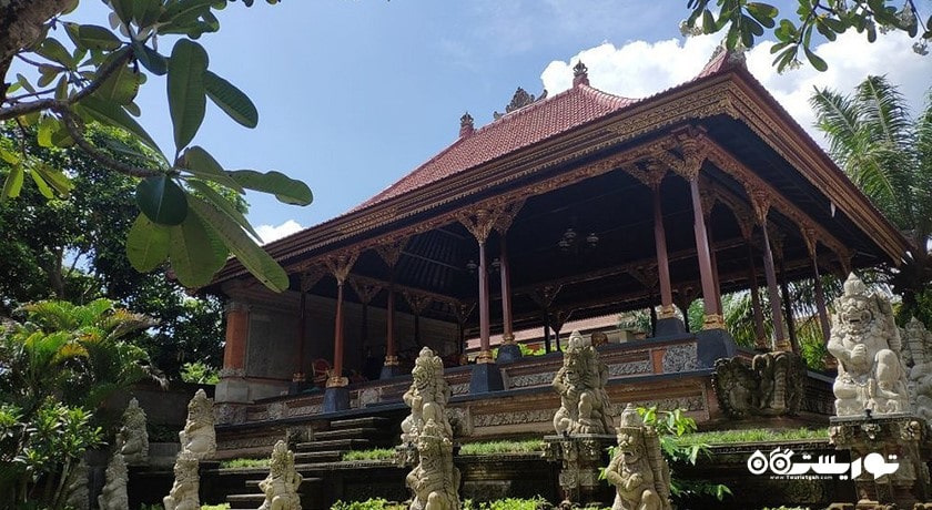  معبد تامان ساراسواتی شهر اندونزی کشور بالی