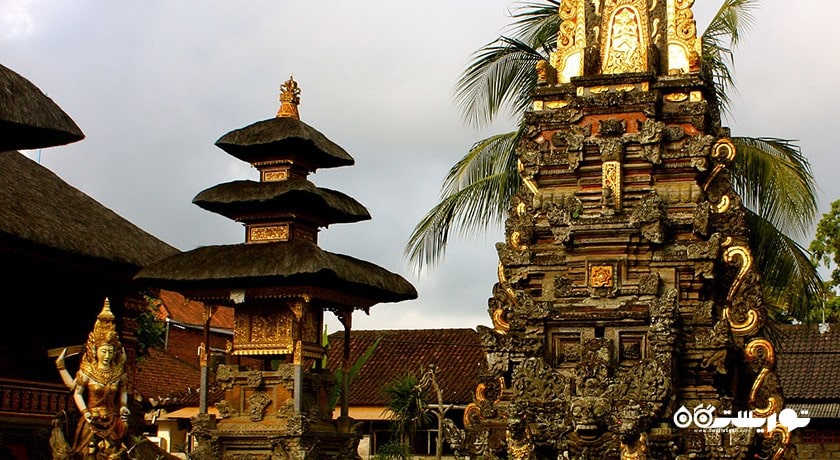  معبد تامان ساراسواتی شهر اندونزی کشور بالی