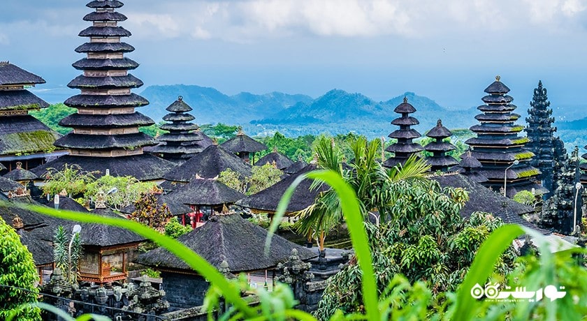  معبد بساکی شهر اندونزی کشور بالی