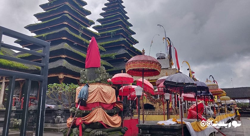  معبد بساکی شهر اندونزی کشور بالی