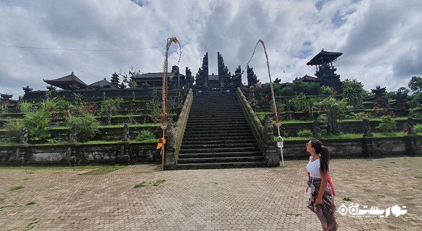  معبد بساکی شهر اندونزی کشور بالی