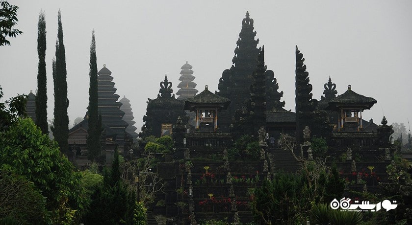  معبد بساکی شهر اندونزی کشور بالی