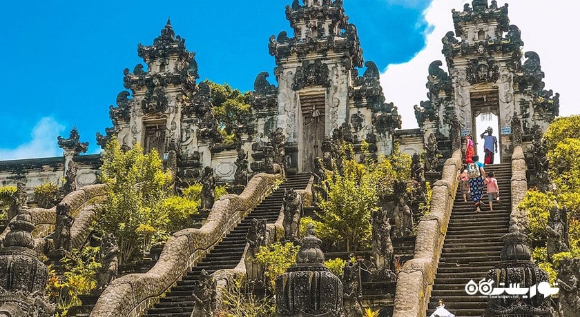  معبد لمپویانگ شهر اندونزی کشور بالی