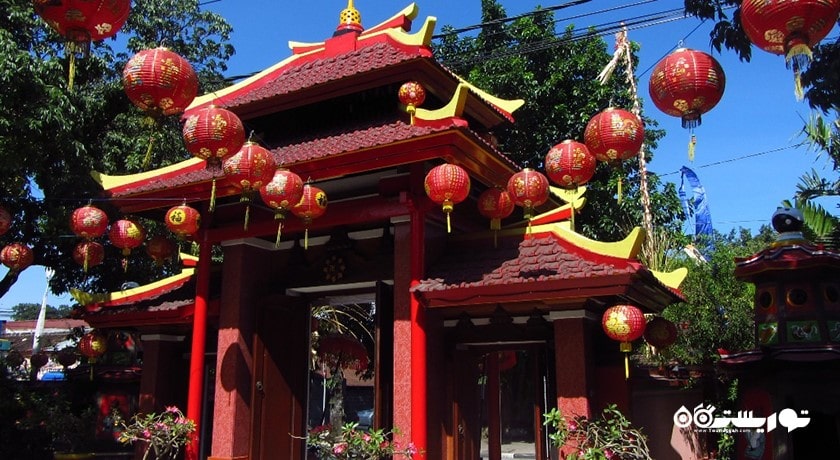  معبد چینی لینگ گوآن کیونگ شهر اندونزی کشور بالی