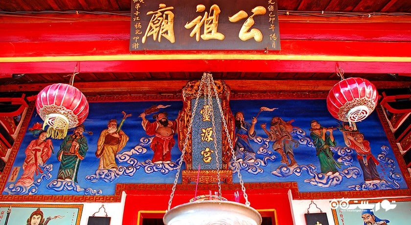  معبد چینی لینگ گوآن کیونگ شهر اندونزی کشور بالی