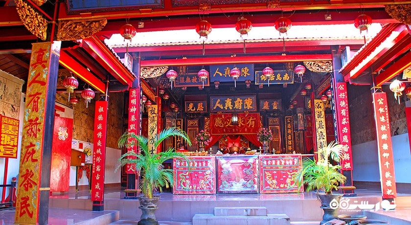  معبد چینی لینگ گوآن کیونگ شهر اندونزی کشور بالی