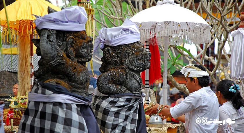  معبد ساکنان شهر اندونزی کشور بالی