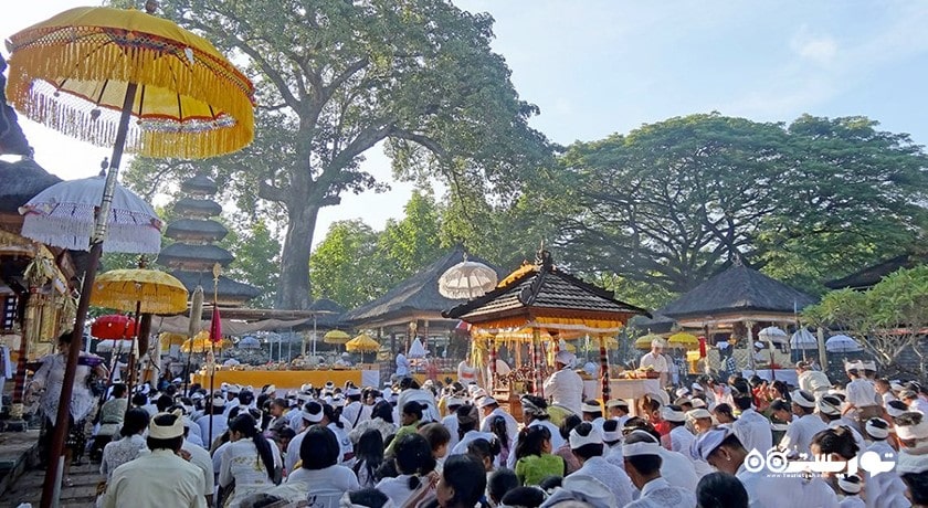  معبد ساکنان شهر اندونزی کشور بالی