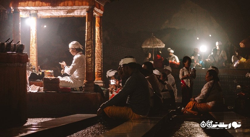  معبد گوآ گیری پوتری شهر اندونزی کشور بالی