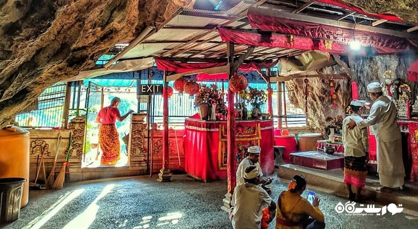  معبد گوآ گیری پوتری شهر اندونزی کشور بالی