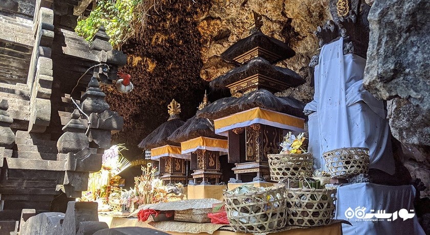  معبد گوآ لاوا شهر اندونزی کشور بالی