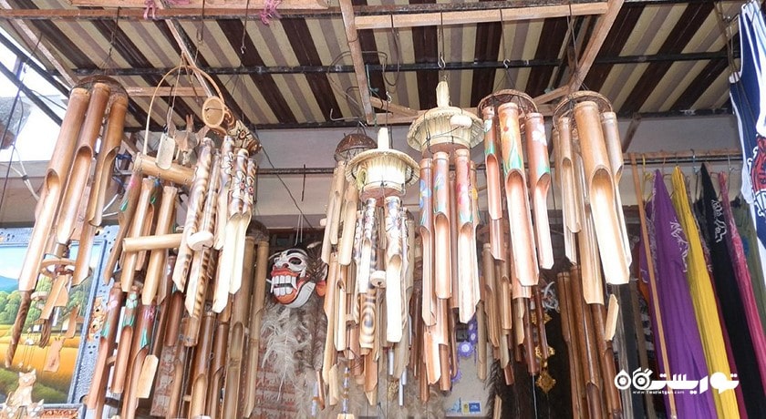 مرکز خرید بازار هنر سوکاواتی شهر اندونزی کشور بالی