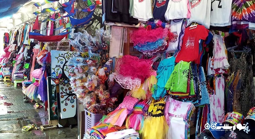 مرکز خرید بازار هنر کوتا شهر اندونزی کشور بالی