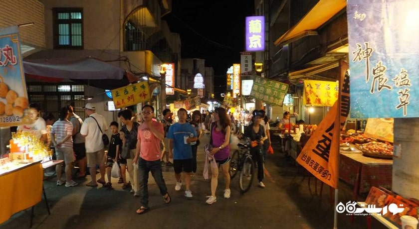 مرکز خرید بازار شب پاسار سیندو شهر اندونزی کشور بالی