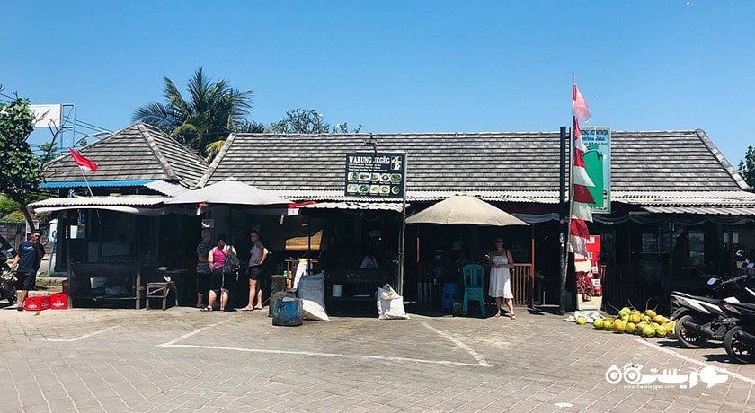 مرکز خرید بازار جیمباران شهر اندونزی کشور بالی