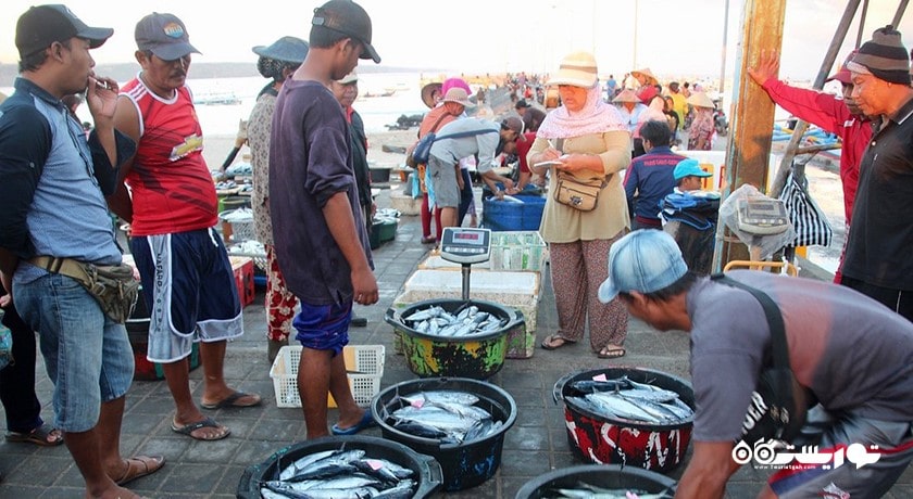 مرکز خرید بازار جیمباران شهر اندونزی کشور بالی