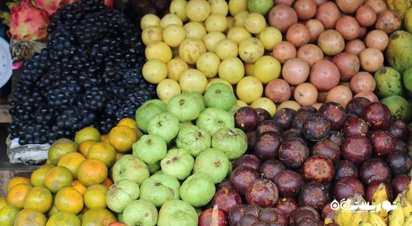 مرکز خرید بازار کندی کونینگ شهر اندونزی کشور بالی