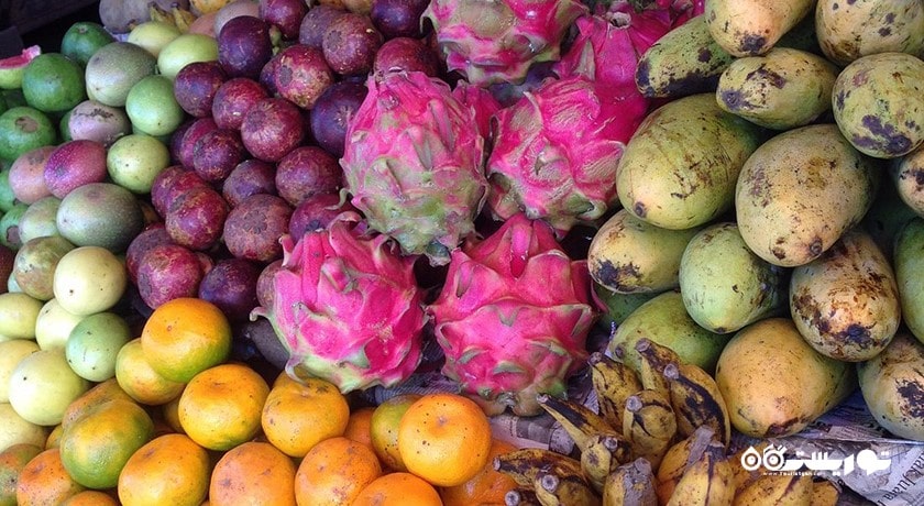 مرکز خرید بازار کندی کونینگ شهر اندونزی کشور بالی