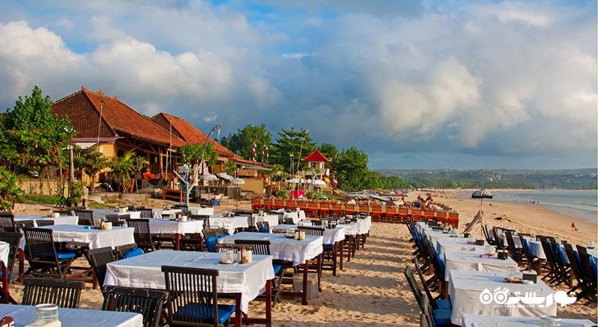 سرگرمی ساحل جیمباران شهر اندونزی کشور بالی