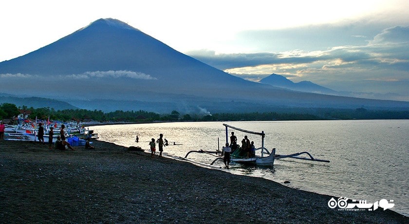 سرگرمی ساحل آمد شهر اندونزی کشور بالی
