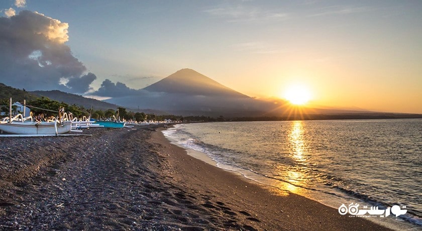 سرگرمی ساحل آمد شهر اندونزی کشور بالی