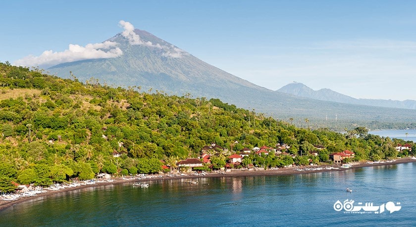 سرگرمی ساحل آمد شهر اندونزی کشور بالی